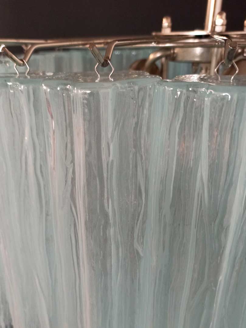 Murano Chandelier – 52 tubes – Opal - GILDLAMPS