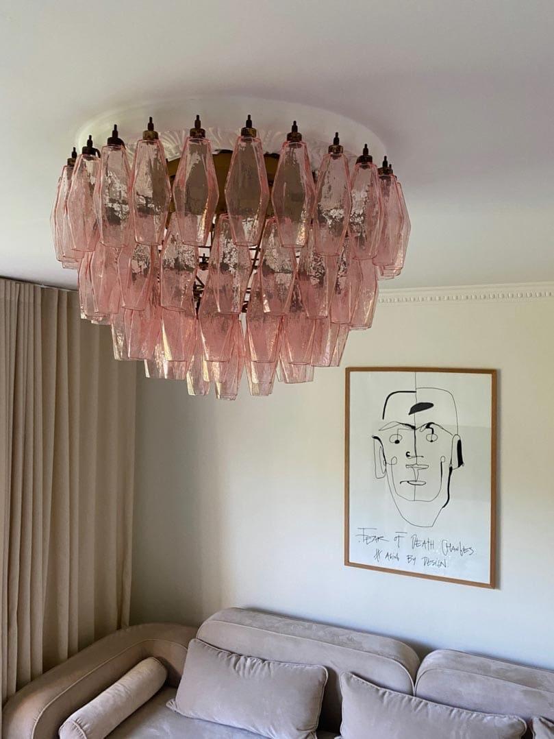 Murano Chandelier – Poliedri – 84 glasses - GILDLAMPS