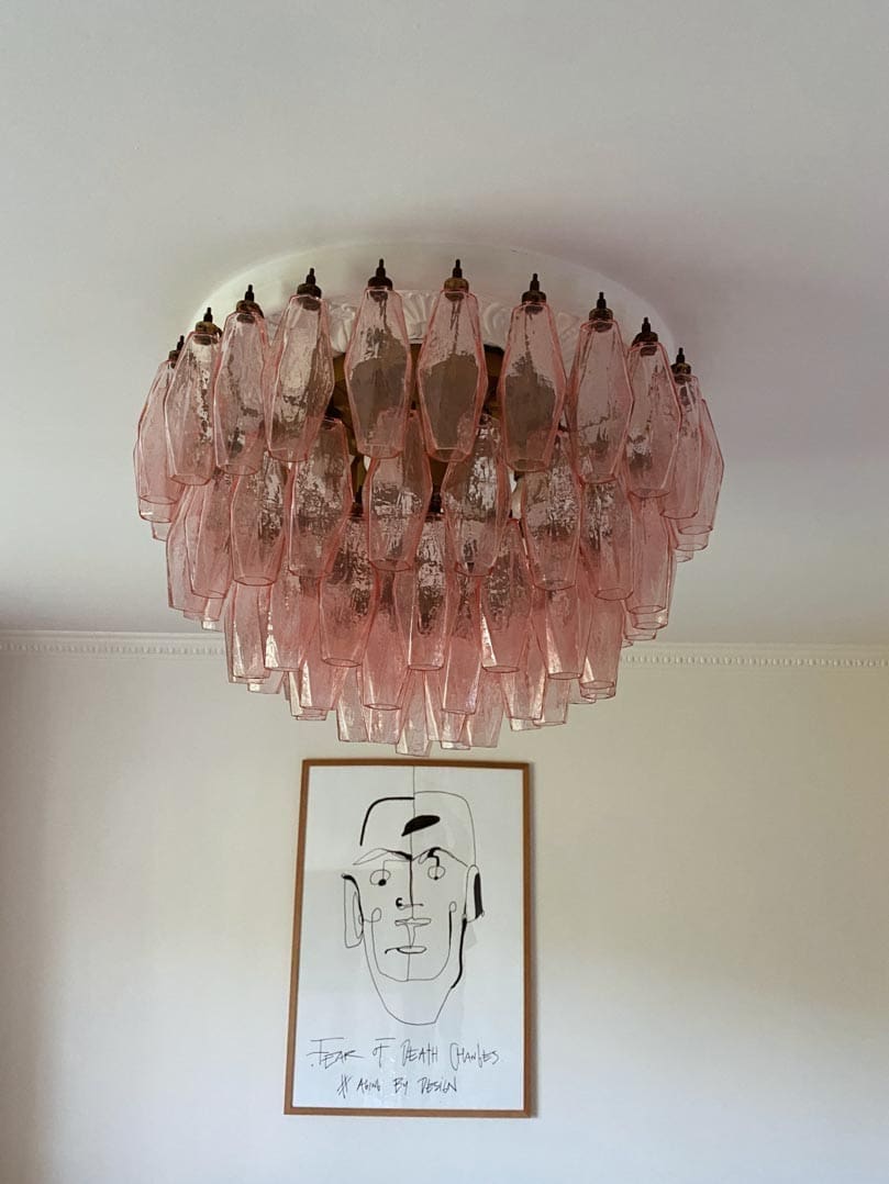 Murano Chandelier – Poliedri – 84 glasses - GILDLAMPS