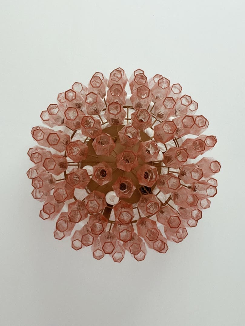 Murano Chandelier – Poliedri – 84 glasses - GILDLAMPS