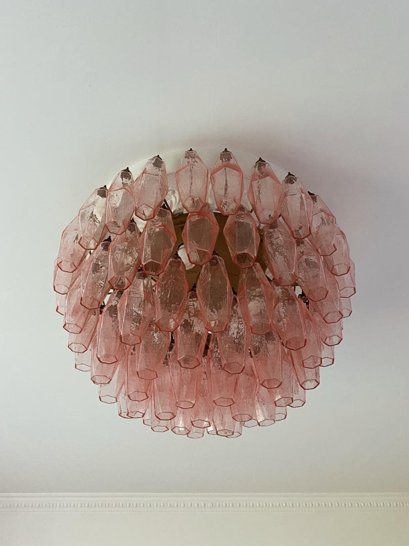 Murano Chandelier – Poliedri – 84 glasses - GILDLAMPS