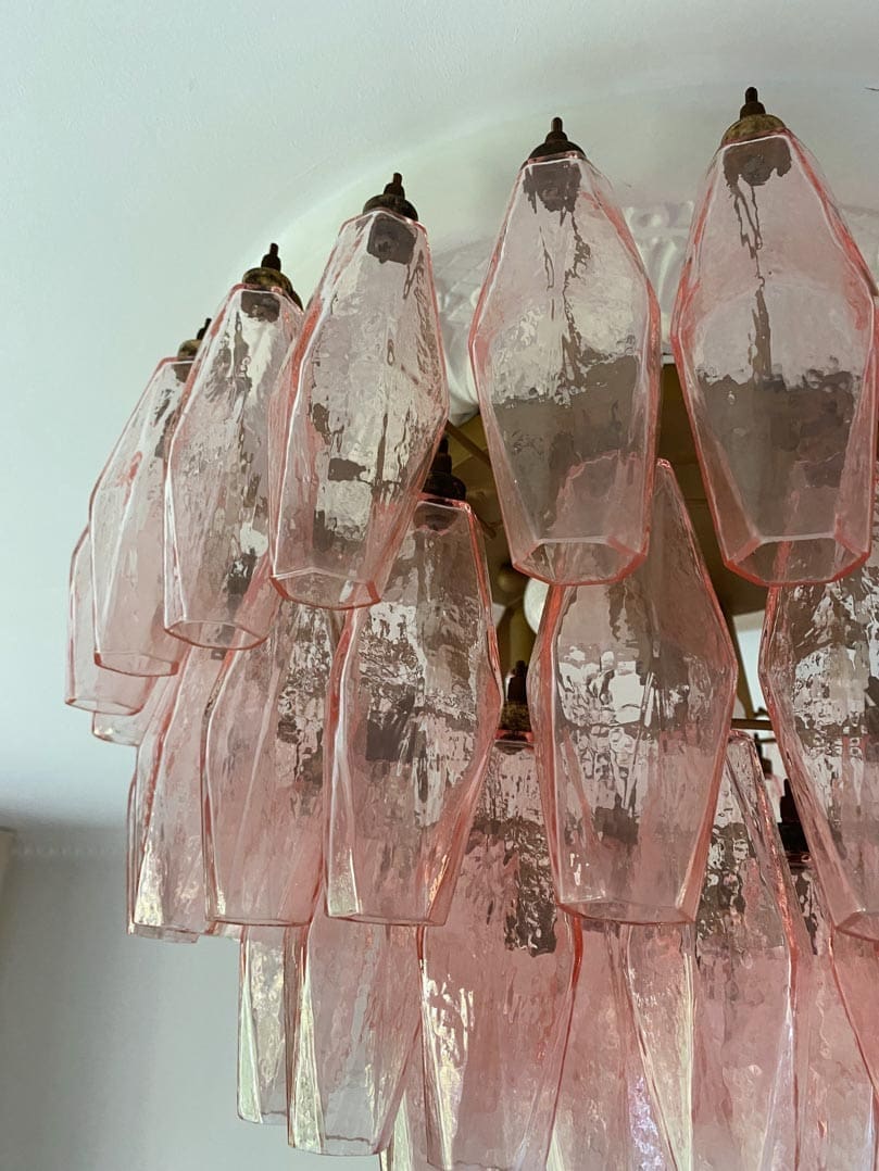 Murano Chandelier – Poliedri – 84 glasses - GILDLAMPS