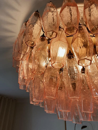 Murano Chandelier – Poliedri – 84 glasses - GILDLAMPS