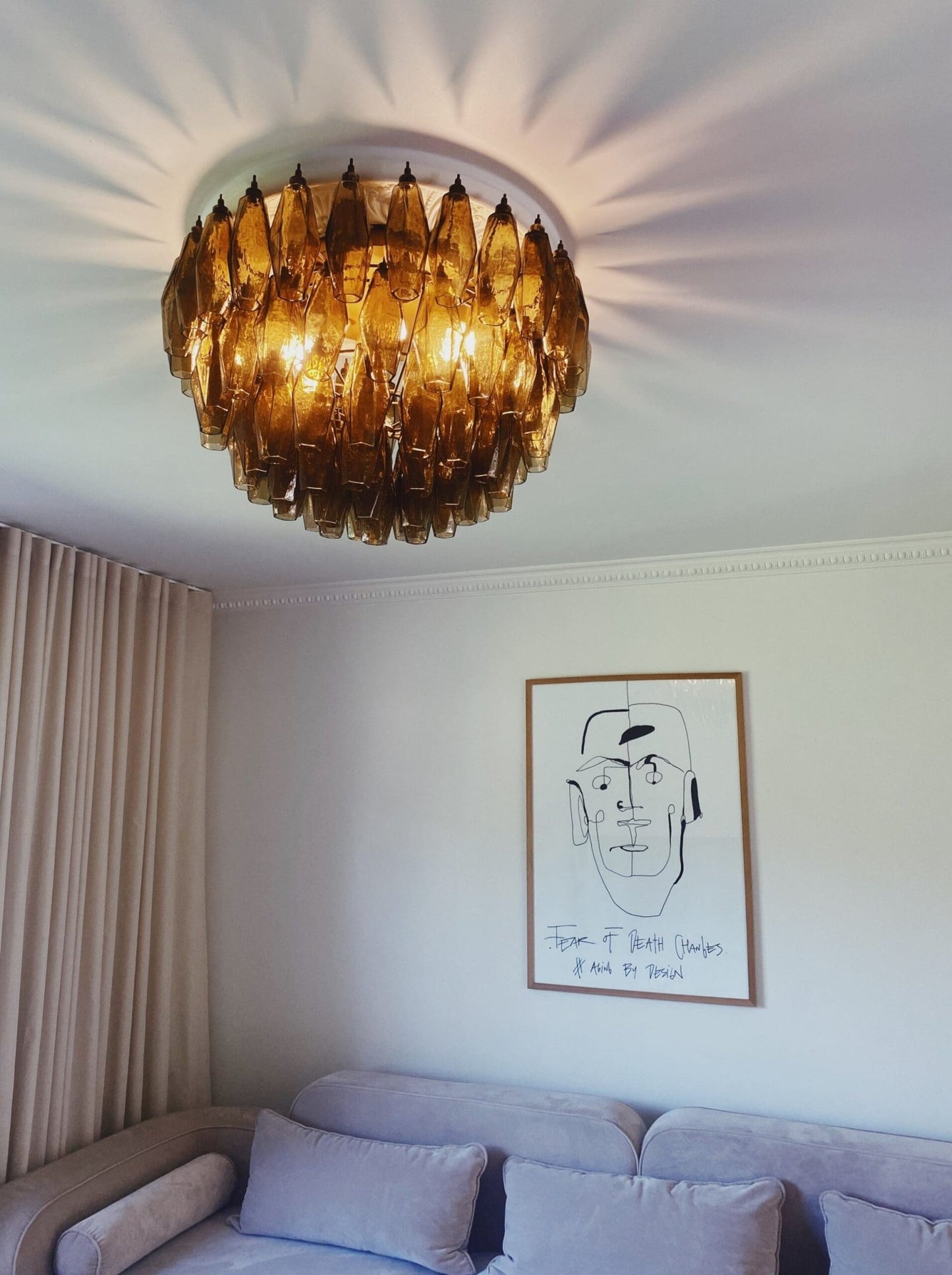 Murano Chandelier – Poliedri – 84 glasses - GILDLAMPS