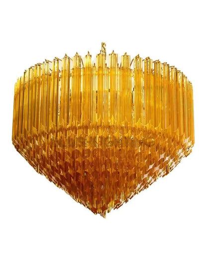 Murano Glass Chandelier – Amber - GILDLAMPS