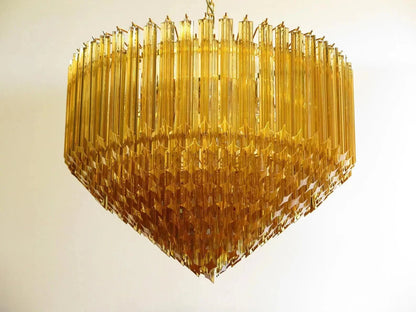 Murano Glass Chandelier – Amber - GILDLAMPS