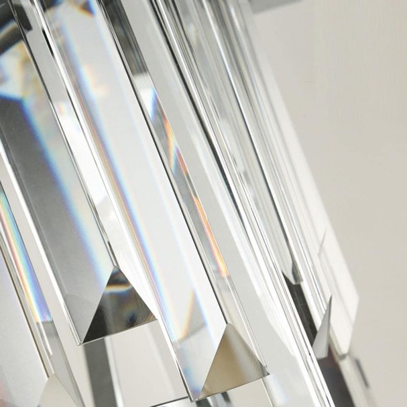 Natasha Chrome Crystal Wall Sconce 19"H - GILDLAMPS