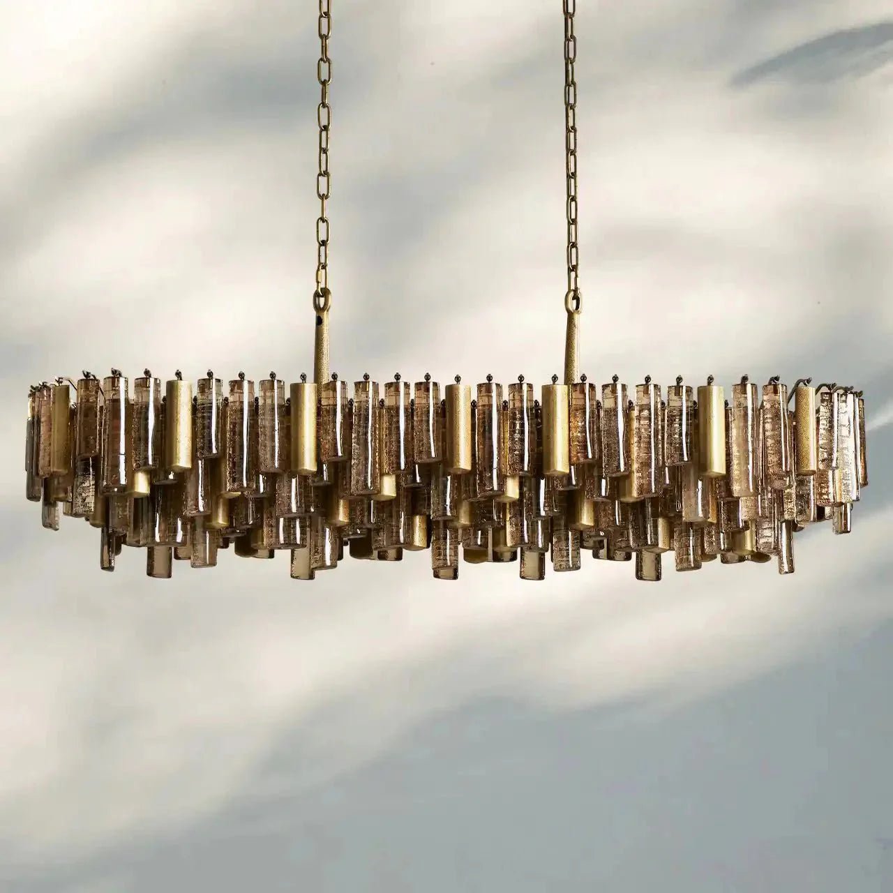 Neve Linear Chandelier - GILDLAMPS