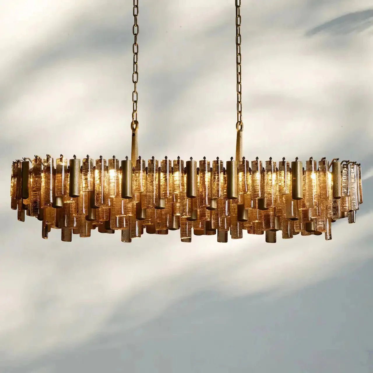 Neve Linear Chandelier - GILDLAMPS
