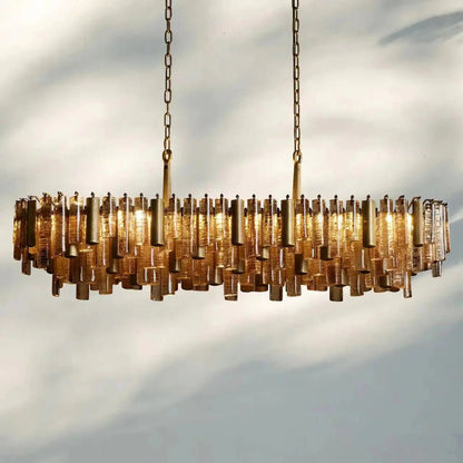 Neve Linear Chandelier - GILDLAMPS