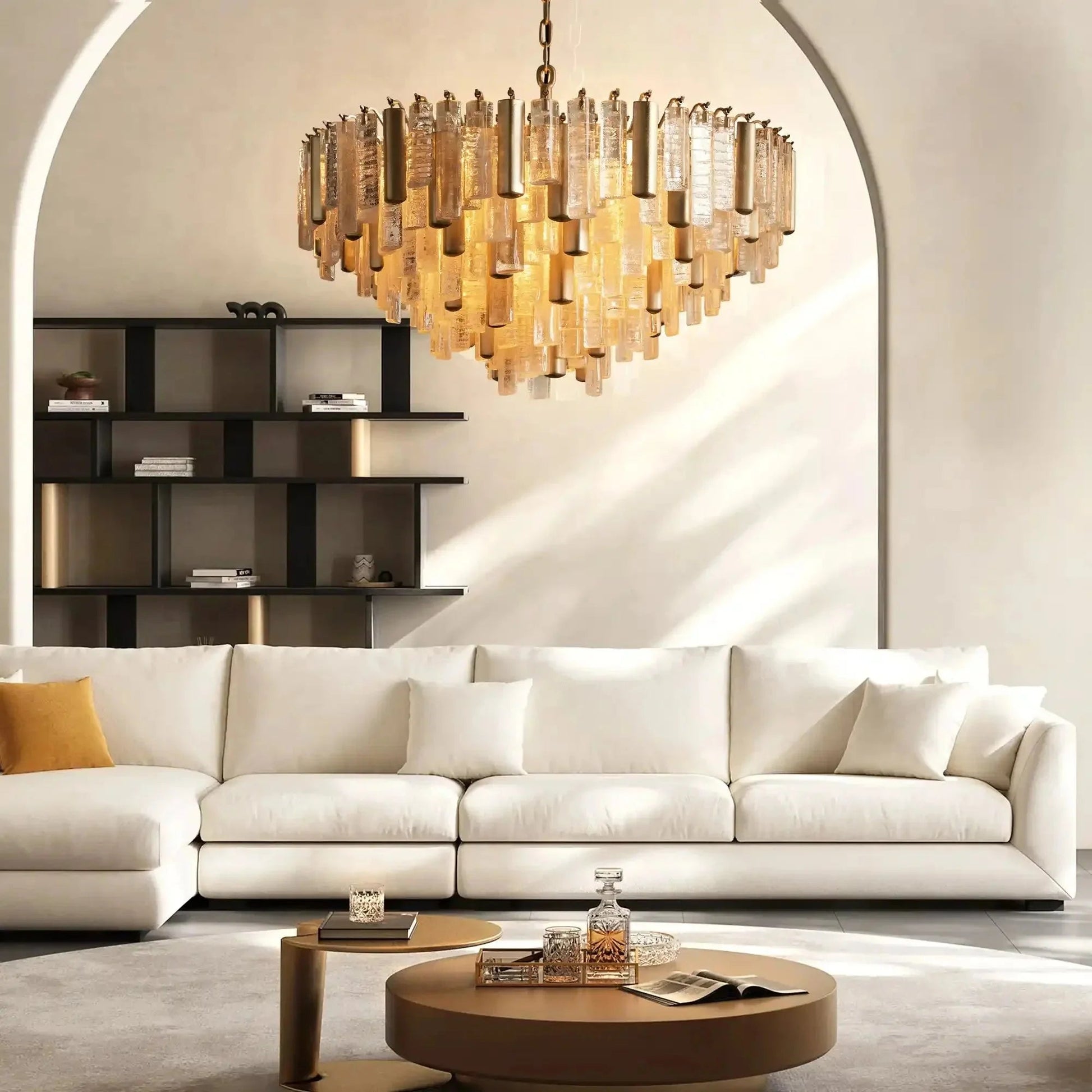 Neve Round Chandelier - GILDLAMPS