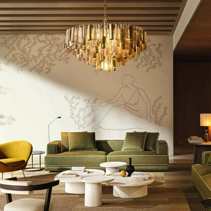 Neve Round Chandelier - GILDLAMPS