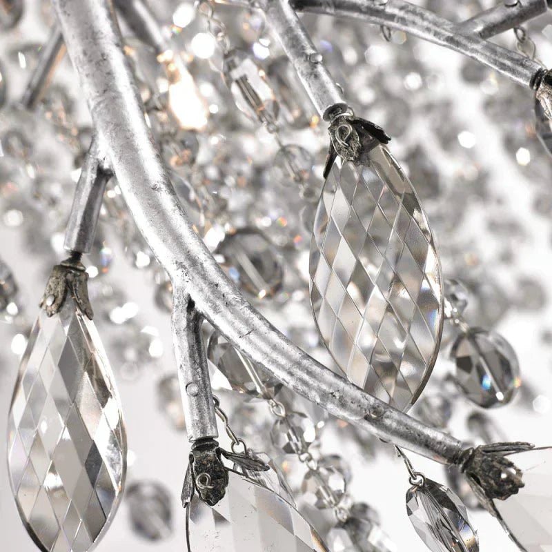 New Luxury Branch Crystal Pendant Chandelier Designer Creative Art Dining Room/Living Room Light Fixture - GILDLAMPS