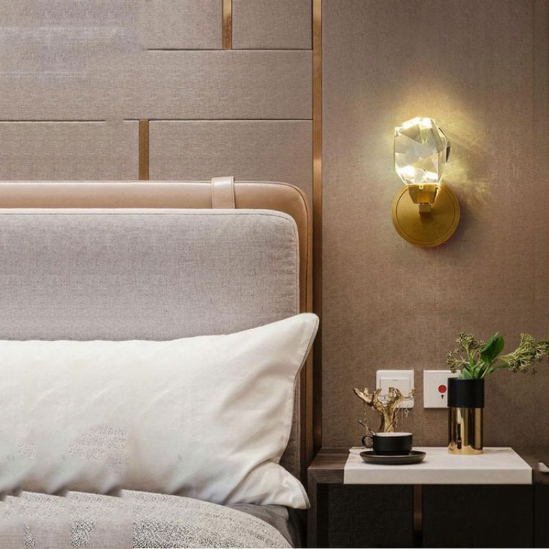 Nicole Crystal Wall Sconce - GILDLAMPS