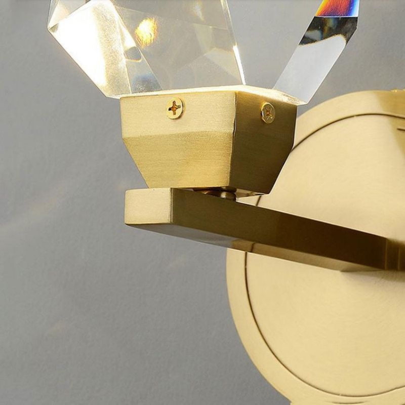 Nicole Crystal Wall Sconce - GILDLAMPS