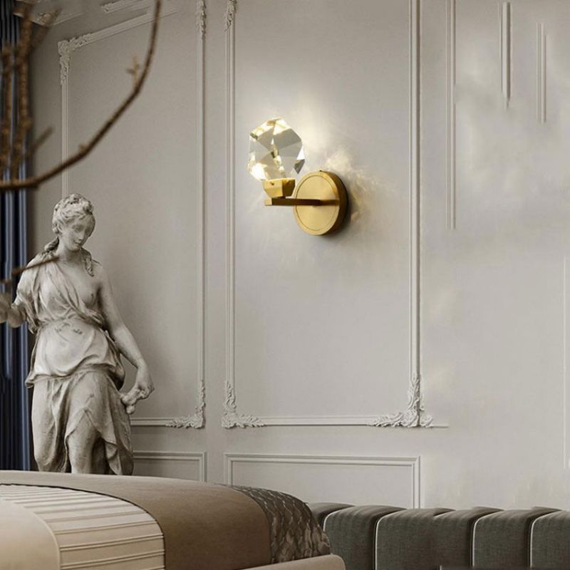 Nicole Crystal Wall Sconce - GILDLAMPS
