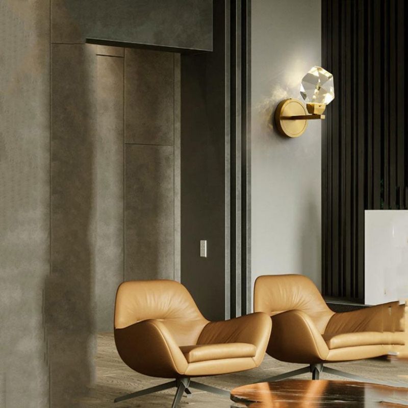 Nicole Crystal Wall Sconce - GILDLAMPS