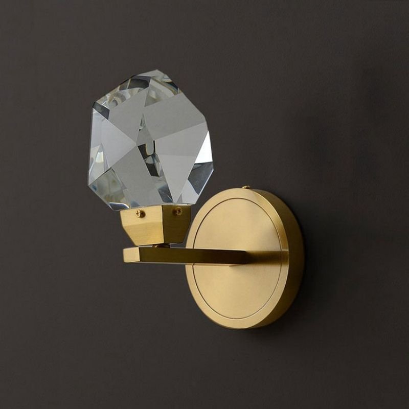 Nicole Crystal Wall Sconce - GILDLAMPS