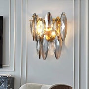 Nimbus Sided Hand Crystal Wall Sconce - GILDLAMPS