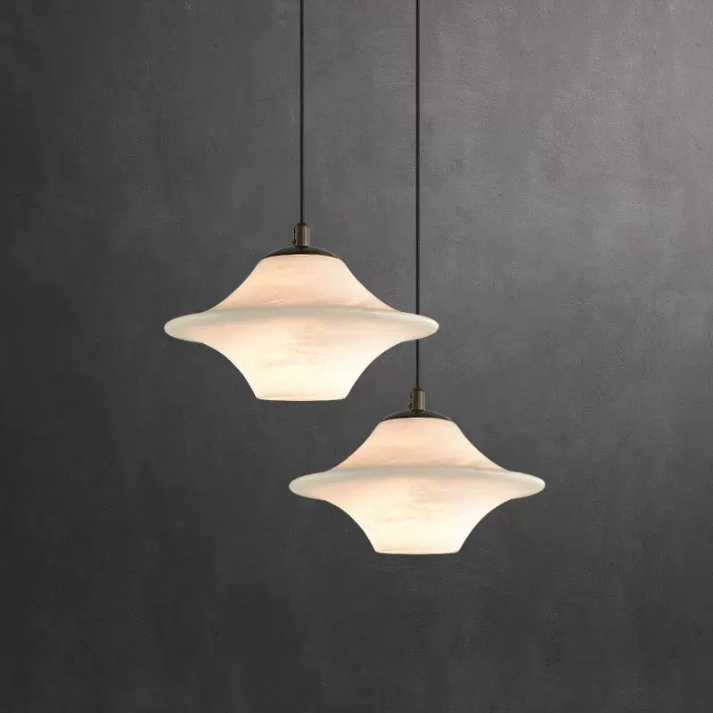 Nordic Creative Minimalist Luxury Alabaster Pendant Lamp - GILDLAMPS