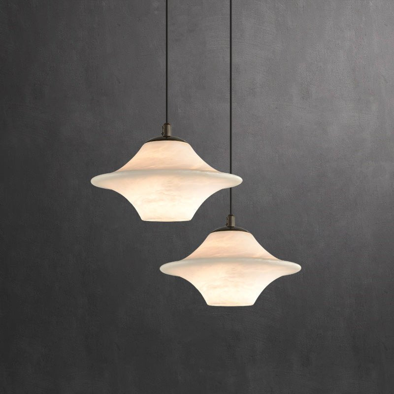 Nordic Creative Minimalist Luxury Alabaster Pendant Lamp - GILDLAMPS