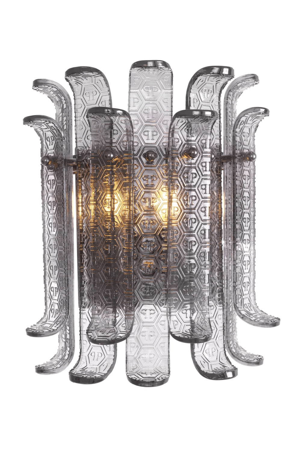 Odalys Smoked Glass Creative Wall Sconces - GILDLAMPS