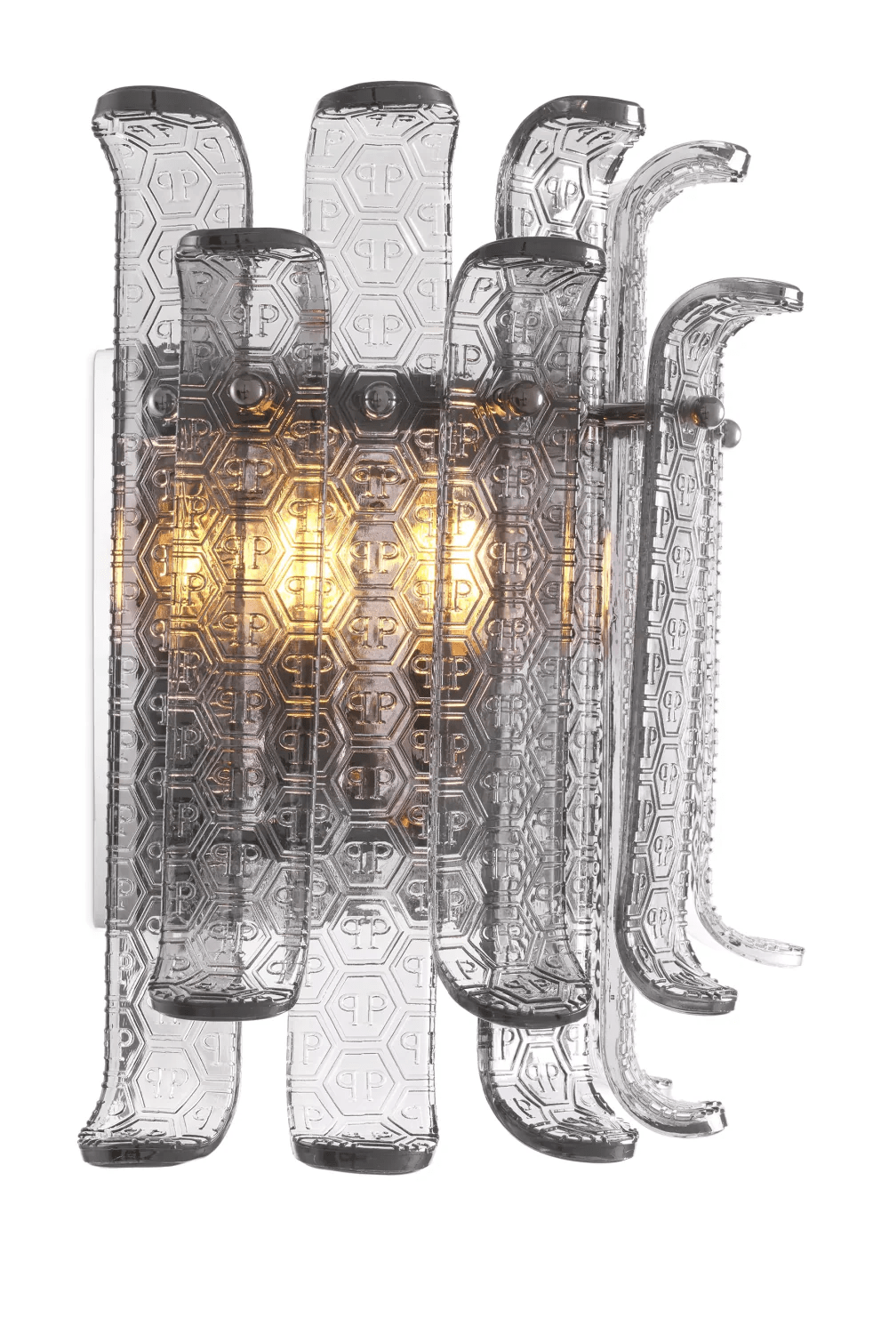 Odalys Smoked Glass Creative Wall Sconces - GILDLAMPS