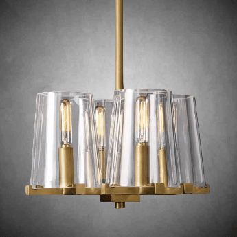 Paricia Clear Glass Pendant Light - GILDLAMPS