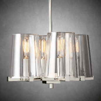 Paricia Clear Glass Pendant Light - GILDLAMPS