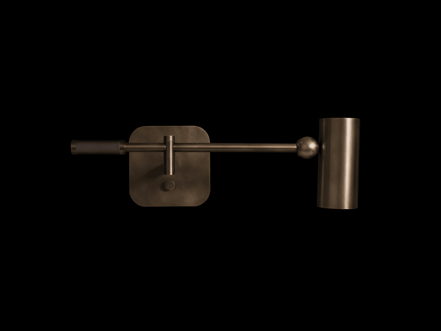 PATUS CYLINDER READING SCONCE H6.5" x W6.5” x D21" - GILDLAMPS