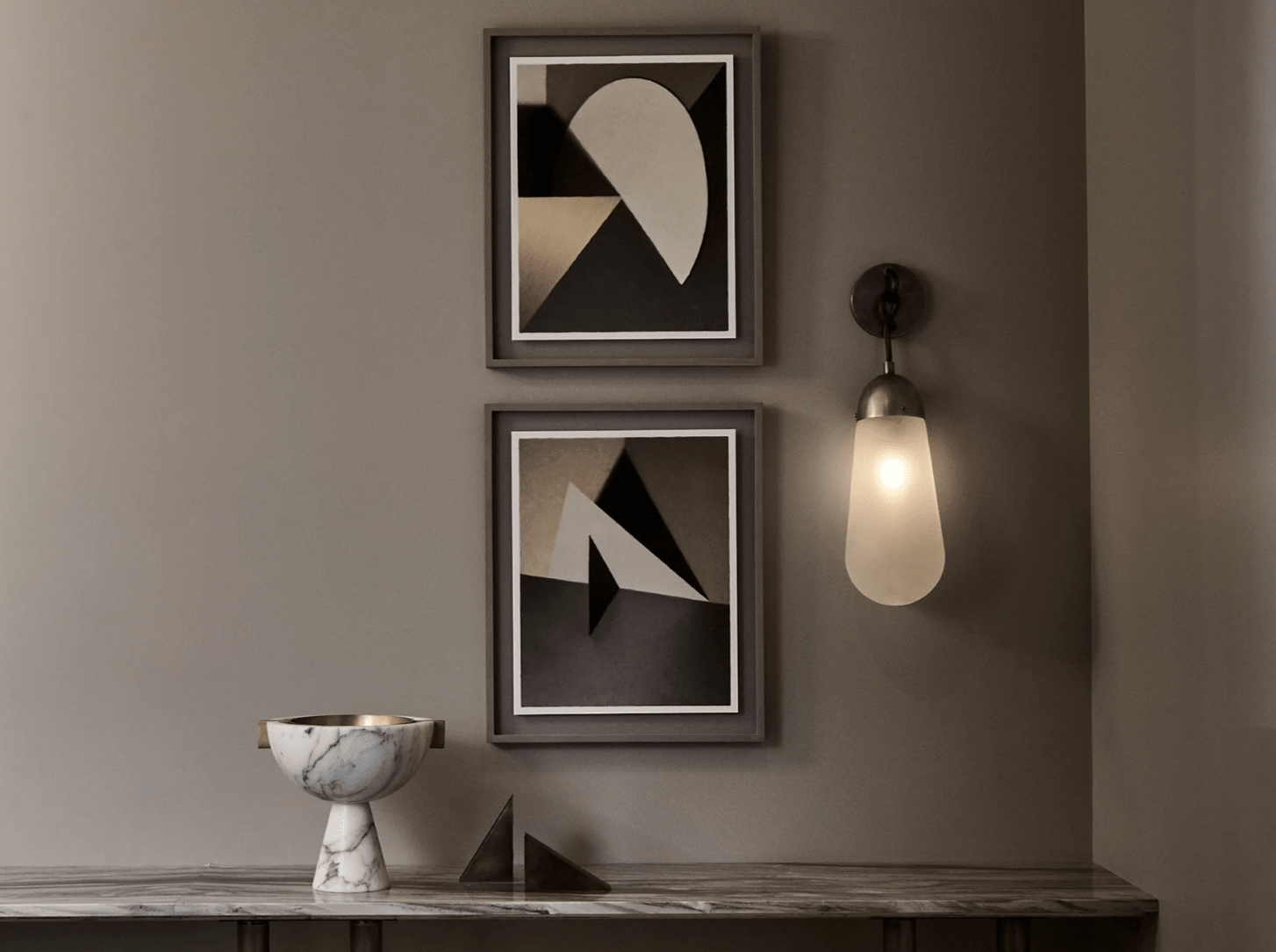 PATUS LARIAT SCONCE / LARGE H23" x Ø6.25" - GILDLAMPS
