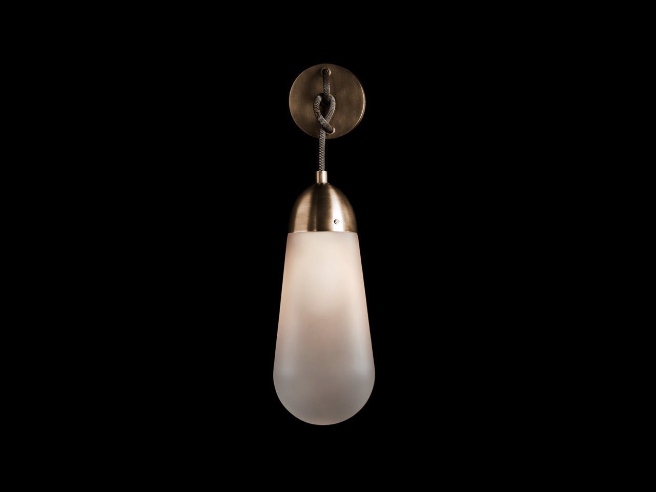 PATUS LARIAT SCONCE / LARGE H23" x Ø6.25" - GILDLAMPS