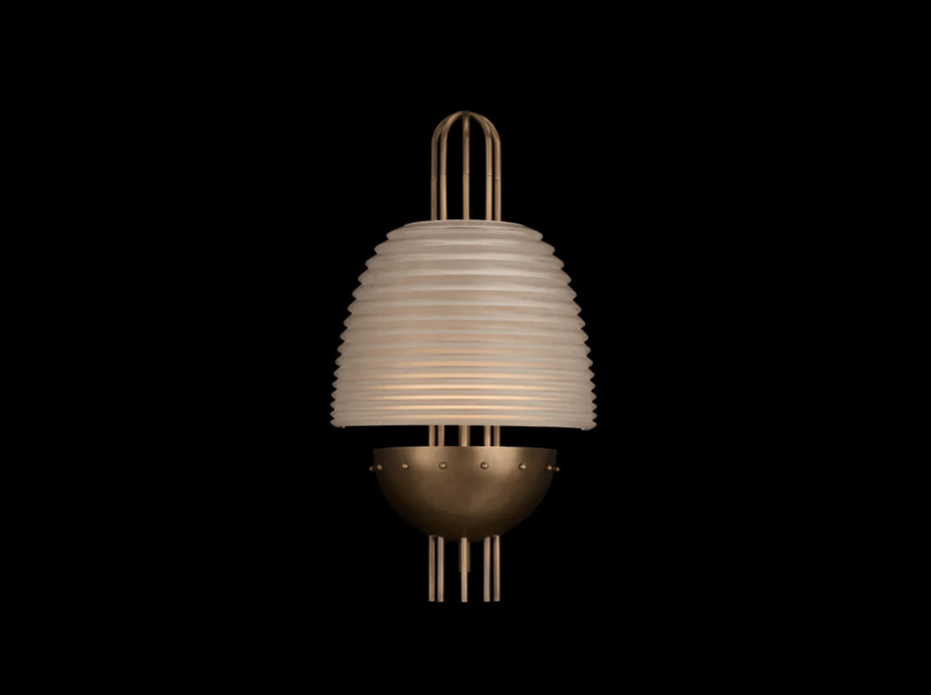 PATUS SIGNAL X SCONCE H13.25" x W7.5" x D4.25" - GILDLAMPS