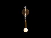 PATUS TALISMAN 1 SCONCE H19” x W5.5" x D4” - GILDLAMPS