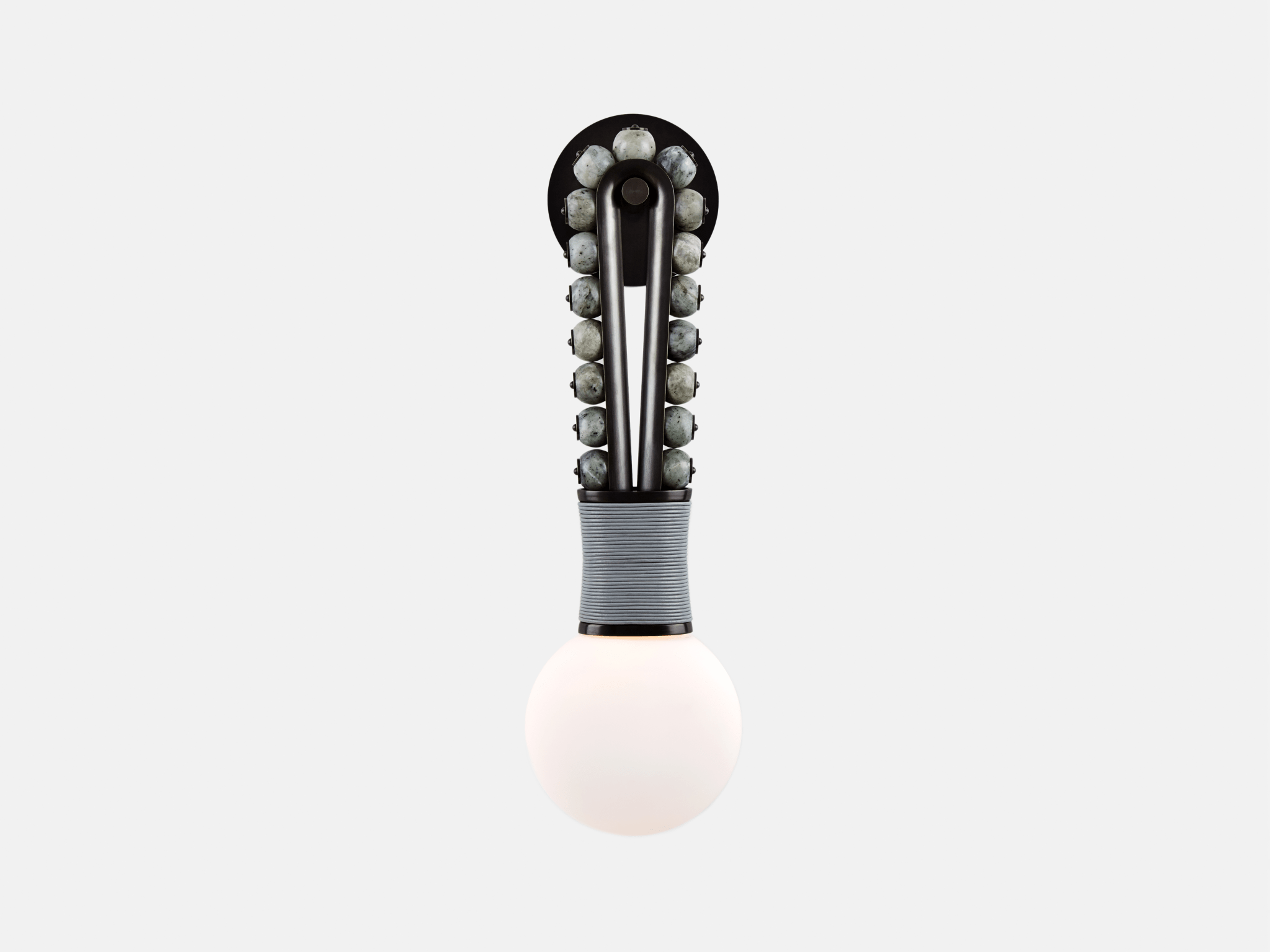 PATUS TALISMAN LOOP SCONCE H24.75 x W6" x D4" - GILDLAMPS