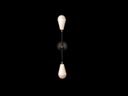 PATUS TRIAD 02 SCONCE H24.75” x W3.5” x D5.25” - GILDLAMPS