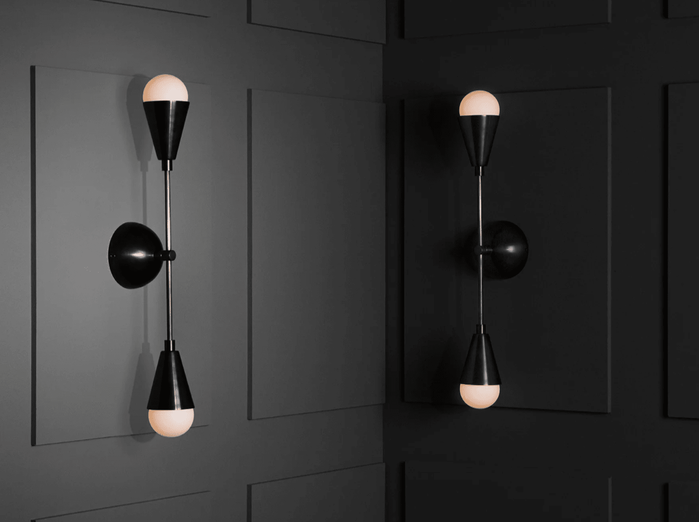 PATUS TRIAD 02 SCONCE H24.75” x W3.5” x D5.25” - GILDLAMPS
