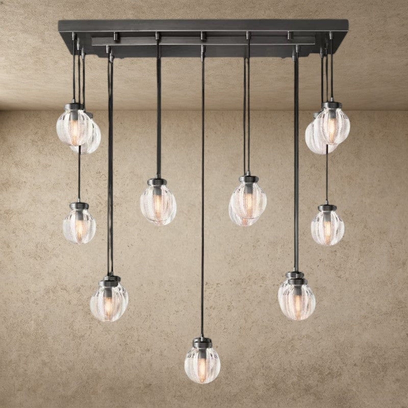 Pearl Rectangular Chandelier 36 inch, 54 inch, 72 inch