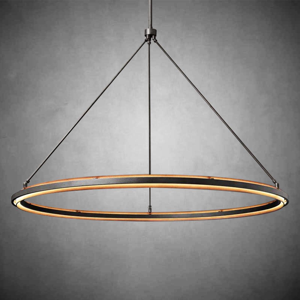 Peral Round Chandelier 36"48"60" - GILDLAMPS
