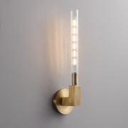 Prismatic Candlestick Series Glass Wall Sconce - GILDLAMPS