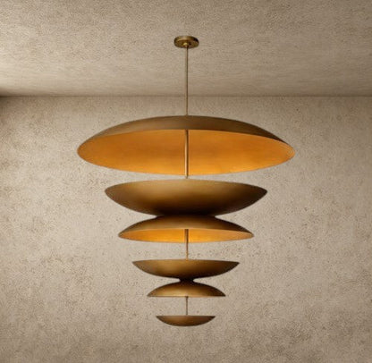 Cosmic Three-Tier Chandelier
