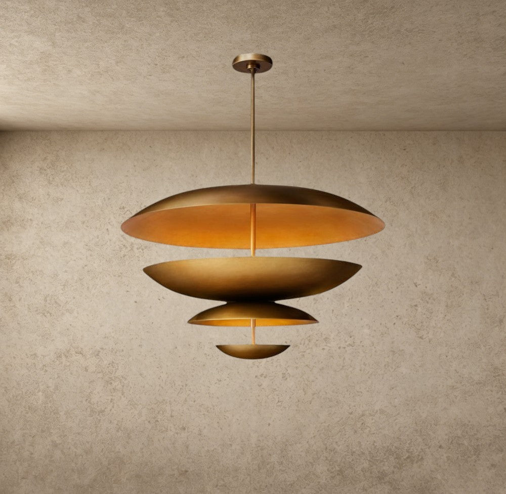 Cosmic Two-Tier Chandelier