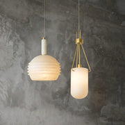 Nina Modern Alabaster Pendant Light, Alabaster Pendant Lamp Besides Bed