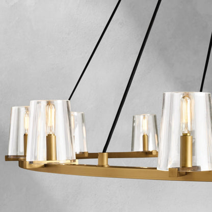 Puailace Round Chandelier - GILDLAMPS