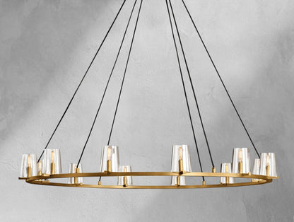 Puailace Round Chandelier - GILDLAMPS