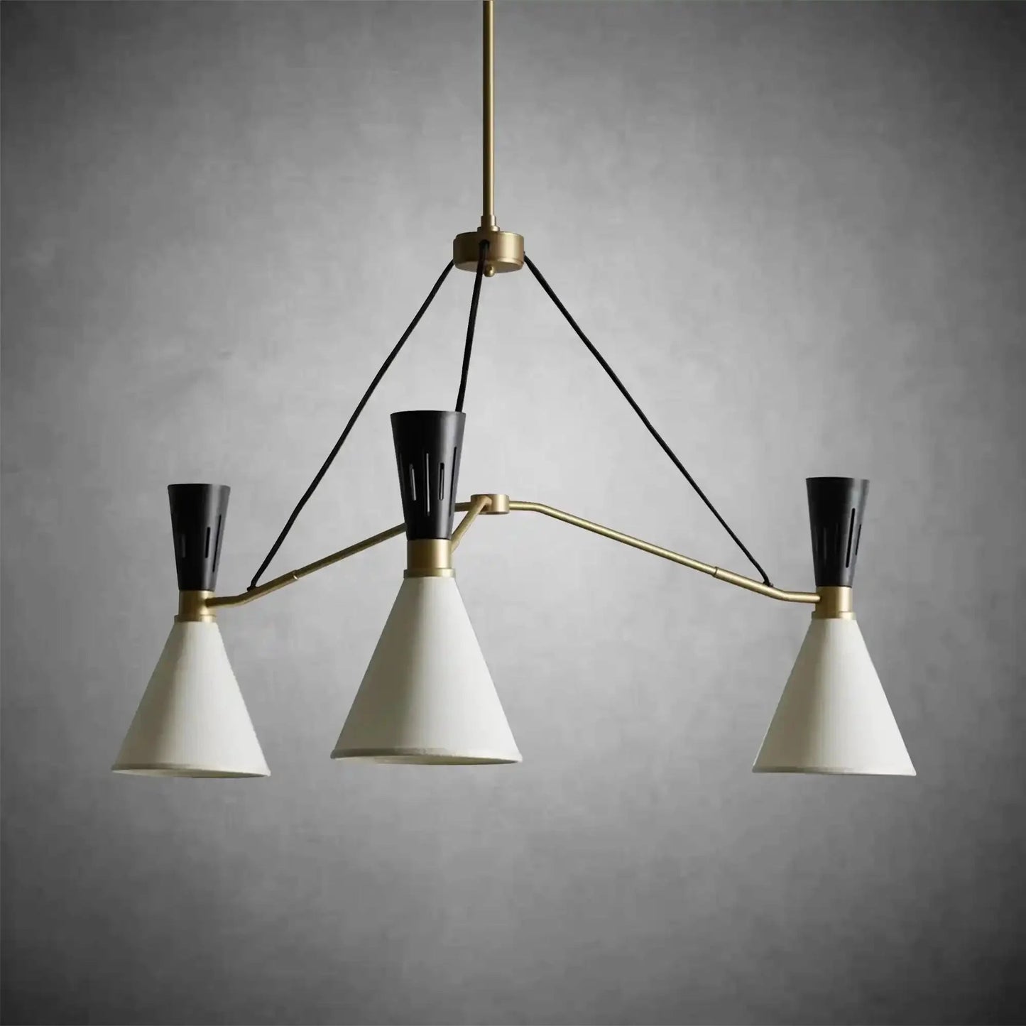 Ramsey 3 - Light Round Chandelier - GILDLAMPS