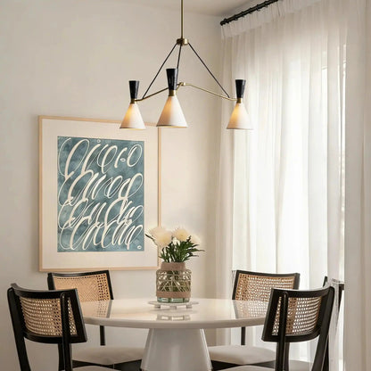 Ramsey 3 - Light Round Chandelier - GILDLAMPS