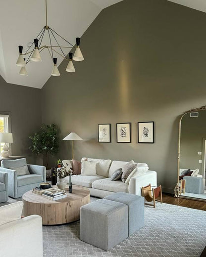 Ramsey 5 - Light Round Chandelier - GILDLAMPS