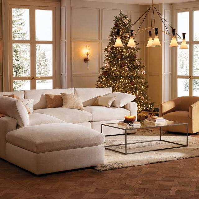 Ramsey 5 - Light Round Chandelier - GILDLAMPS