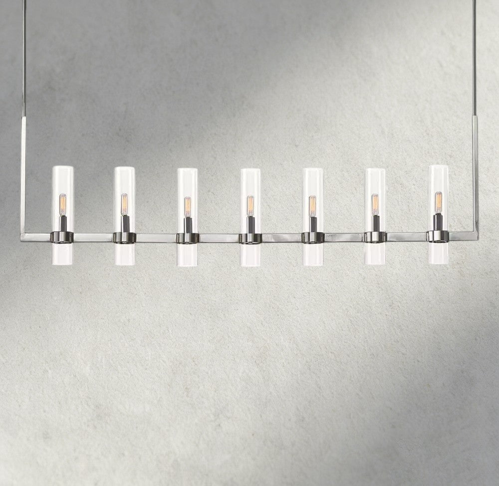 Ravay Linear Chandelier 59", 73" - GILDLAMPS